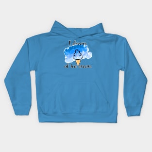 I Dream of Ice Cream Kids Hoodie